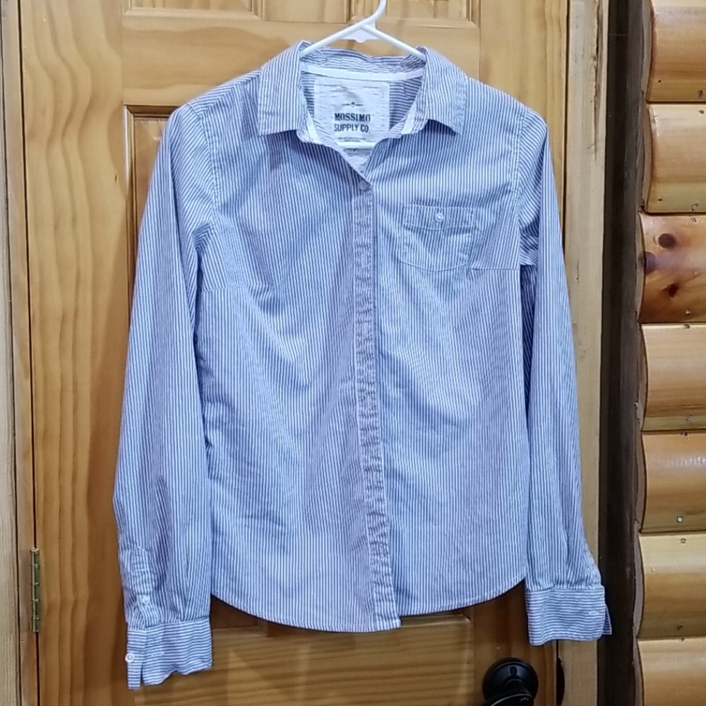 Mossimo Supply CO Button Up Long Sleeve Large